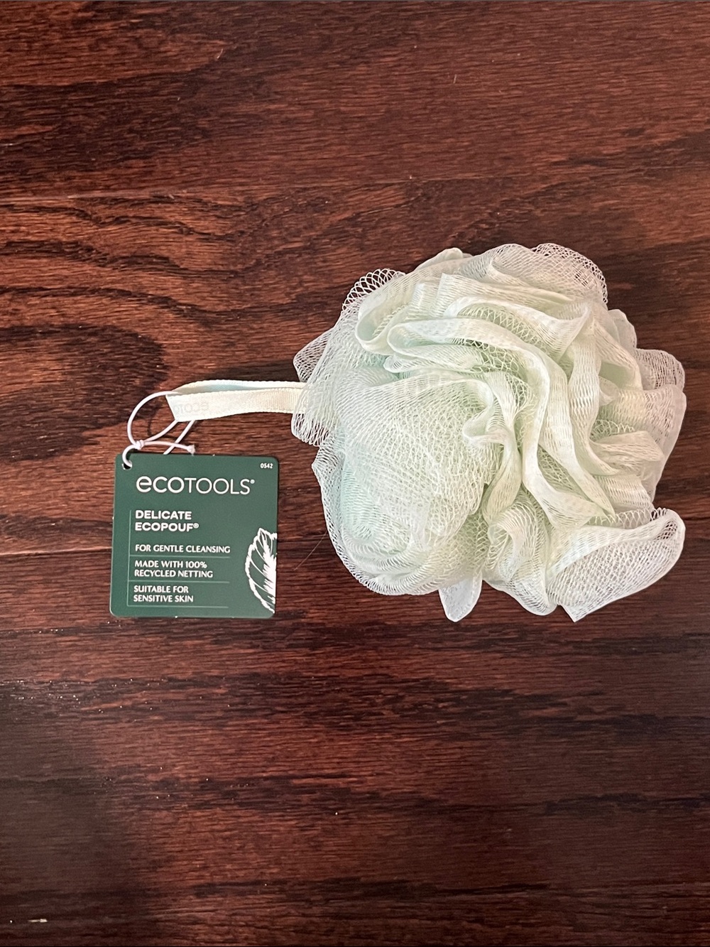 ecotools Delicate Ecopouf Bath Loofah - Mint Green